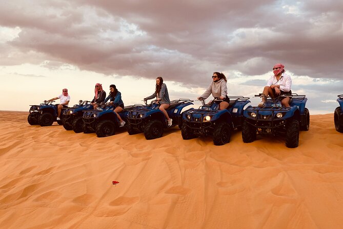 Quad Bike Tour 1 Hr 350 CC Yamaha Sandsurf & Refreshment - Sandboarding adds a simple second challenge