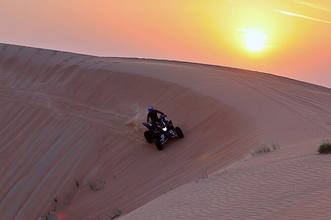 Quad Bike Tour Abu Dhbai - Riding into Sweihan’s open desert