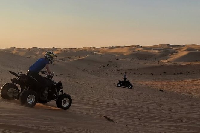 Quad biking tour with or without pick and drop(Abu dhbai ) - Why sunset is worth considering