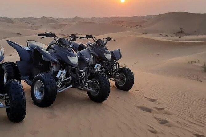Quad biking tour with or without pick and drop(Abu dhbai ) - Families, teenagers, and first-time riders