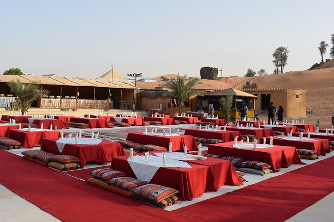 RAK Desert Safari and BBQ Dinner with RAK pick up - Sandboarding and the short camel ride
