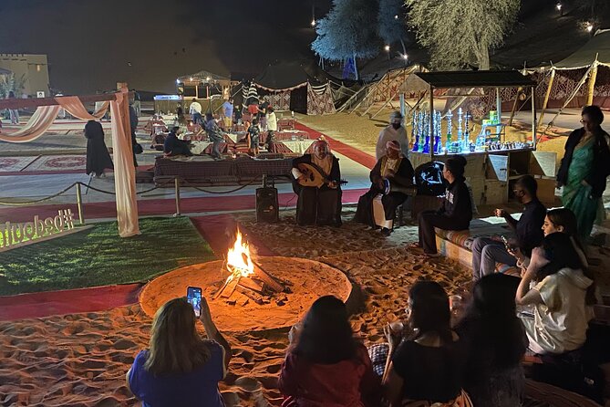 RAK Desert Safari and BBQ Dinner with RAK pick up - BBQ buffet dinner and drink choices