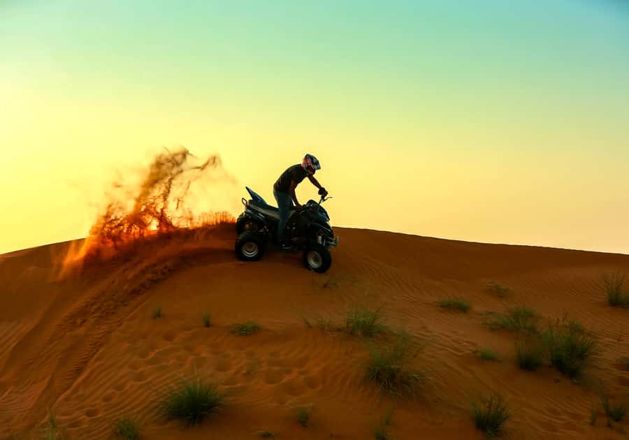 Ras Al Khaimah: Guided Quad Bike Tour - Red dunes and a quad bike of your own