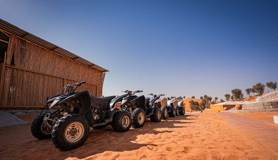 Ras Al Khaimah: Guided Quad Bike Tour - Transport from Ras Al Khaimah