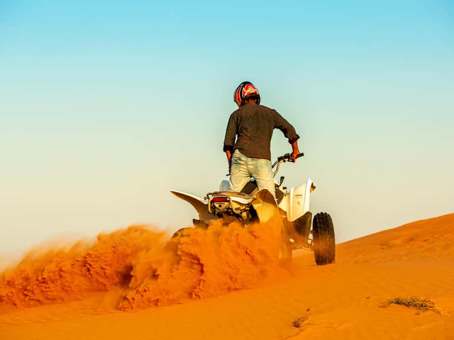 Ras Al Khaimah: Guided Quad Bike Tour - What happens at the Bedouin Oasis