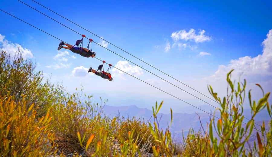 Ras al Khaimah: Jais Flight - World's Longest Zipline Ticket - The safety briefing and equipment check