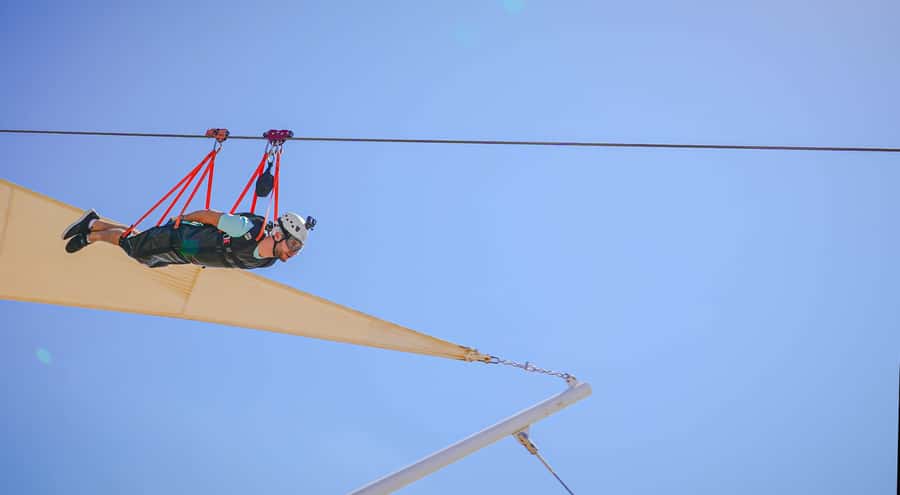 Ras al Khaimah: Jais Flight - World's Longest Zipline Ticket - Arriving at Jais Adventure Park