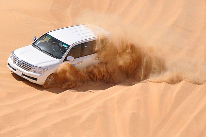 Red Dunes Desert Safari with 4x4 Pick up & Drop, Camel ride, BBQ and Live shows - Booking, cancellation, and practical details
