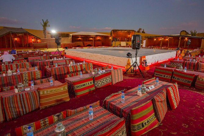 Red Dunes Desert Safari with BBQ Dinner - Sunset photographs before the camp