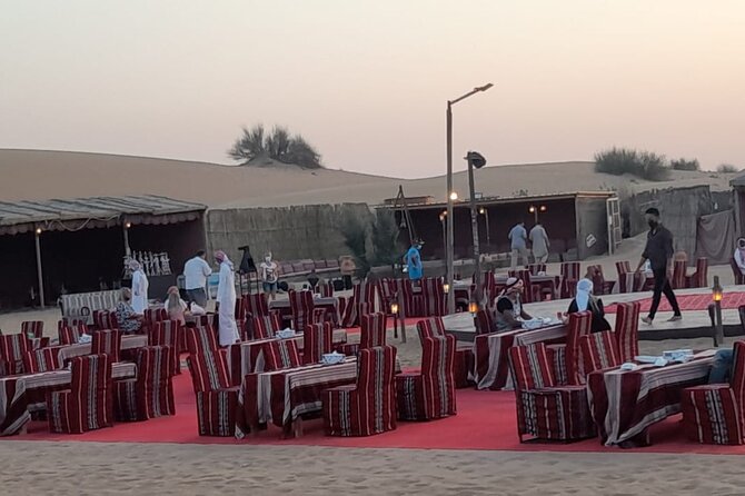 Red Dunes Lahbab Desert Safari With BBQ Dinner - Four evening shows after dark