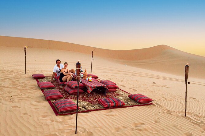 Romantic Private Dune Dinner Abu Dhabi - The rush of dune bashing