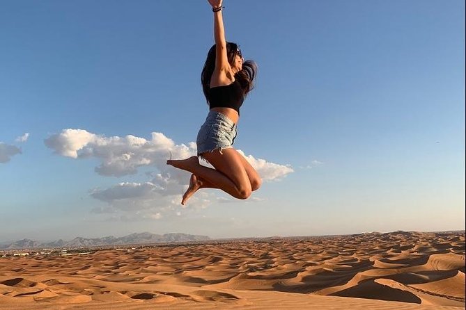 Shared Morning Desert Safari With Quad Bike in Dubai - Sunrise photos and practical comfort