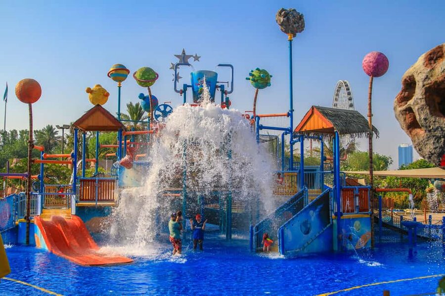 Sharjah: Pearls Kingdom Water Park Entry Ticket - Entering the pirate-themed water world