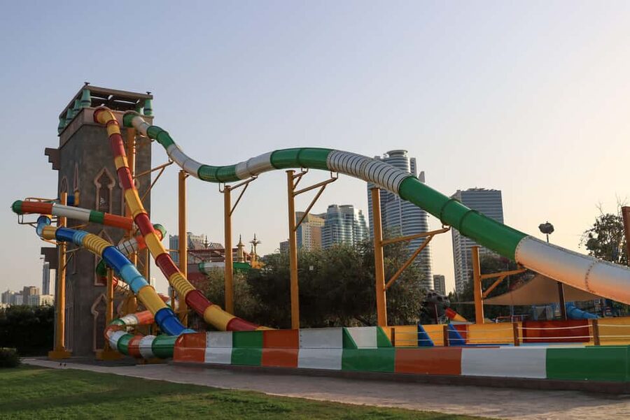 Sharjah: Pearls Kingdom Water Park Entry Ticket - Child admission and family planning