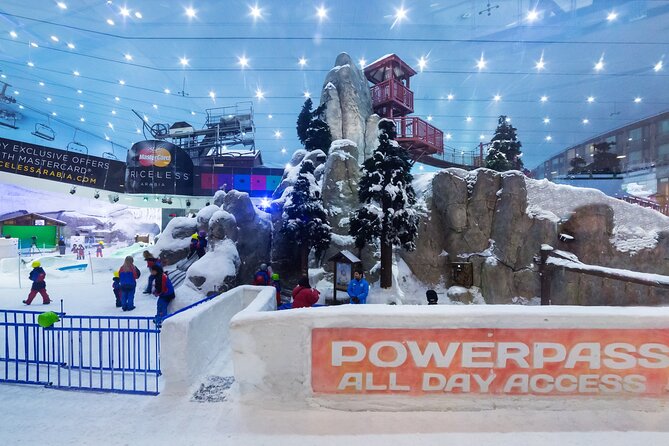 Ski Dubai Snow Plus admission Ticket - Snow Bullet zipline rides