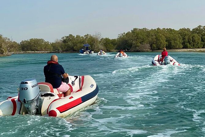 Small-Group Self-Drive Speedboat Tour in Yas Island Mangroves - Heritage Island and the Al Raha Creek finish