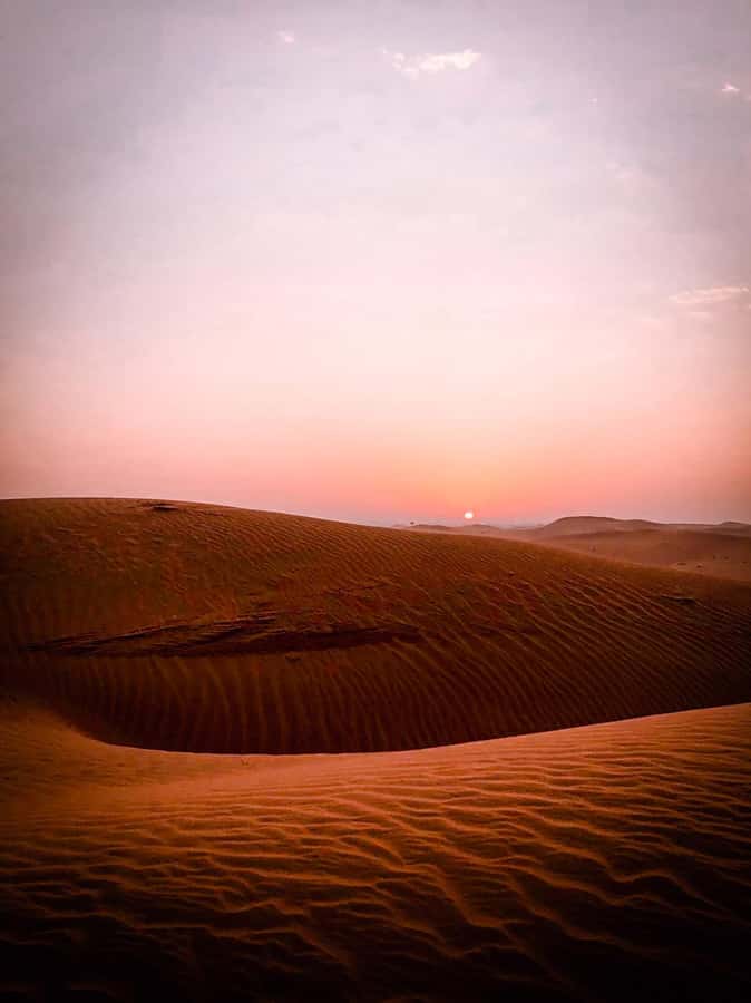 Sunrise Desert Safari - Abu Dhabi - Dune driving before sunrise