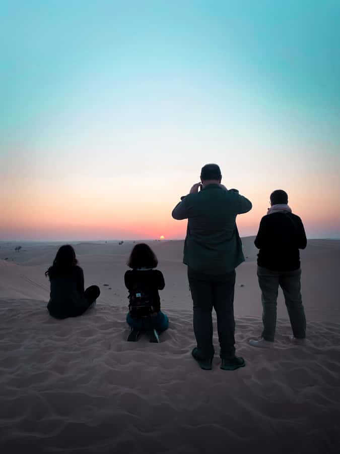 Sunrise Desert Safari - Abu Dhabi - Arabic coffee, dates, and a short camel ride