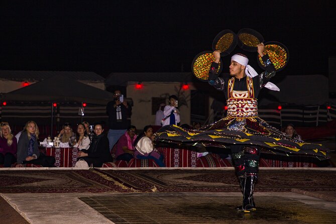 Sunset Camel Trekking with Falcon Show & VIP BBQ Dinner - From Dubai hotels to the open desert