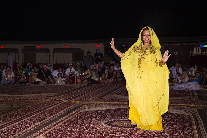 Sunset Camel Trekking with Falcon Show & VIP BBQ Dinner - What VIP dinner includes for your money