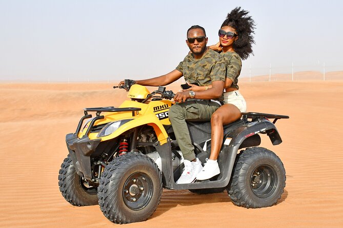 Sunset Desert Safari Quad bike Camel ride Sand Board & BBQ Dinner - What the $70 price really covers