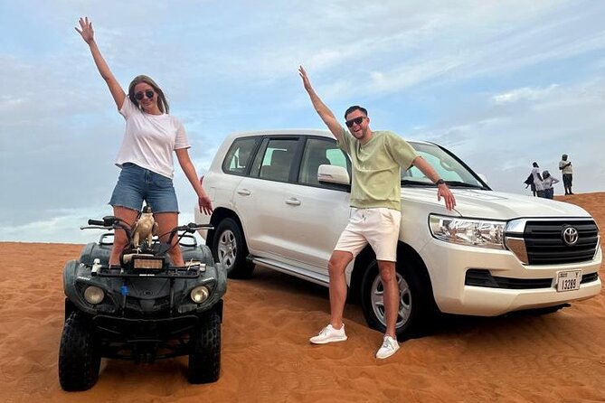 Sunset Desert Safari Quad bike Camel ride Sand Board & BBQ Dinner - Who should book this desert safari