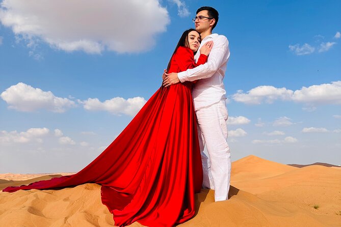 Sunset Desert safari with Camel Ride Sand Board & BBQ Dinner - Red Dunes and a Fast Start at Al Lahbab