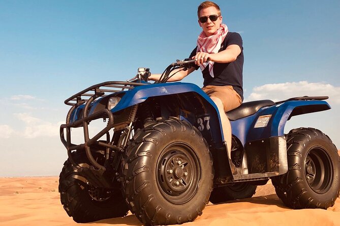 Sunset Quad/Buggy Tour & BBQ Evening - Pickup from Dubai and the value of a seven-hour outing