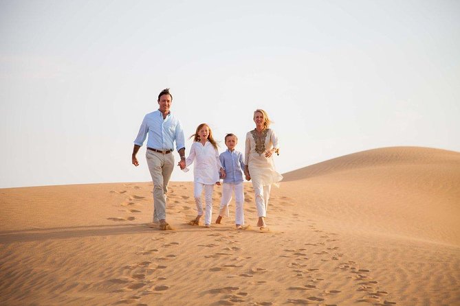 The Sunrise Desert Safari in Abu Dhabi - Watching sunrise among the dunes