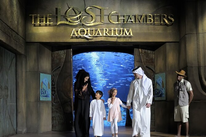 Tickets to Atlantis Lost Chambers Aquarium - What you see inside the Lost Chambers
