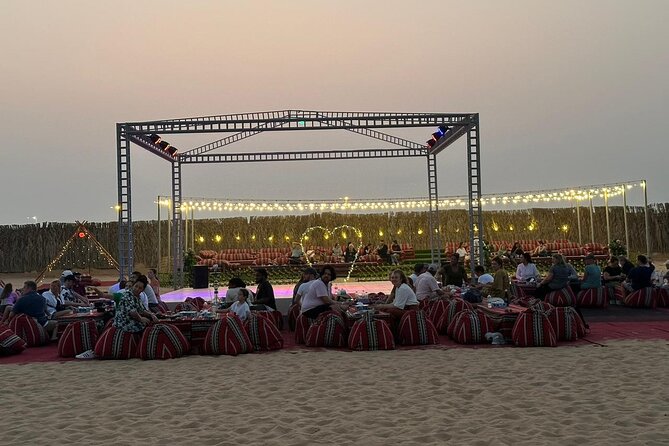 VIP Desert Safari Abu Dhabi with Private Seating Area - What happens after dark