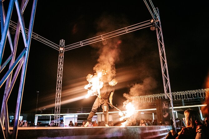 Vip Desert Safari Dubai with Camel Riding BBQ Dinner & Live Shows - Sandboarding and the sunset photo stop