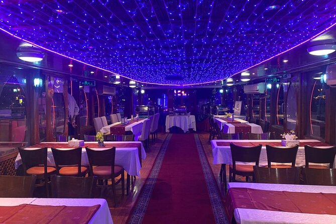 Witness the beauty of Dubai as you embark on traditional Dhow - Night views from Dubai Creek and Festival City