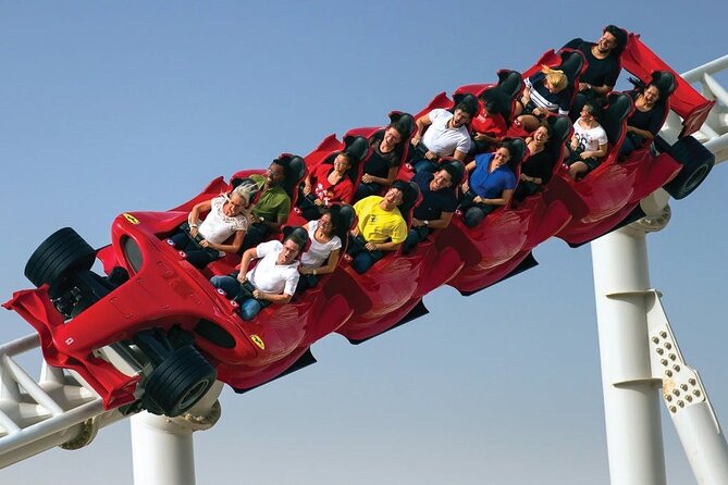 Yas island abu dhabi 1/2/3 park admission tickets - Private Format, Booking Timing, and Cancellation