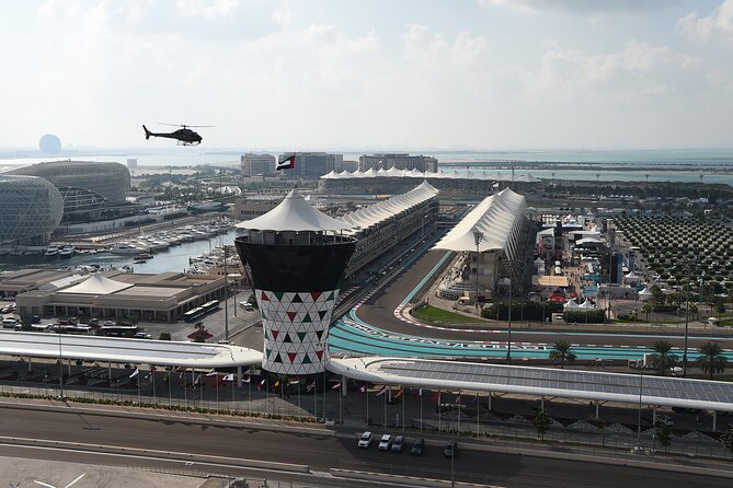 Yas Marina Circuit Tour - The Media Center and the Paddock Club